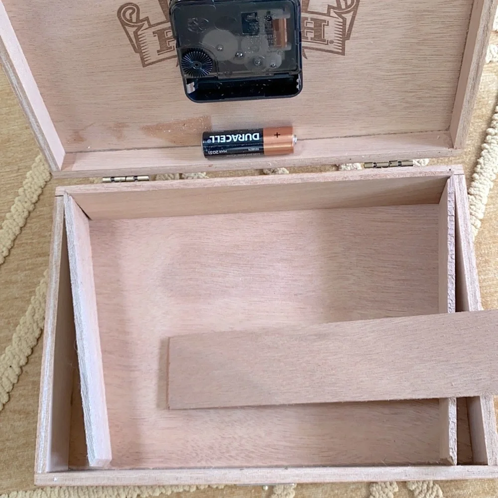 Decorative Upcycled Cigar Box